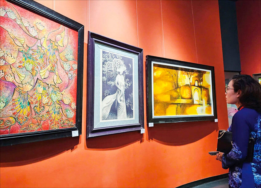 Engage in the serene beauty of Hue’s art galleries